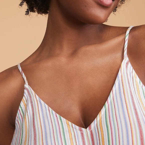 Lou & Grey Striped Tie Waist Jumpsuit - Picture 2 of 8